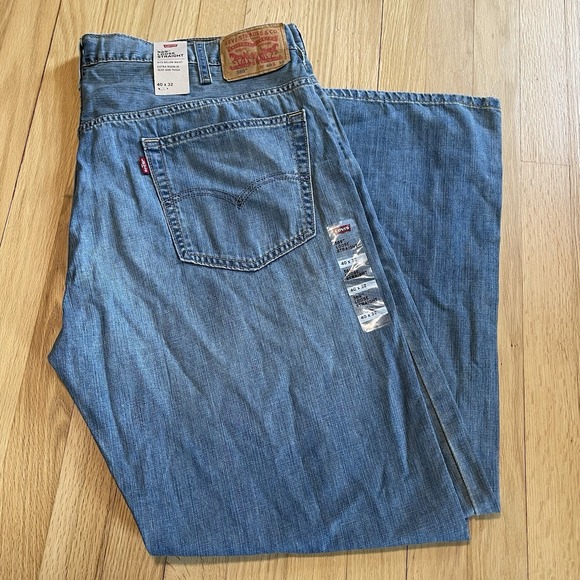 Levi's Other - Levi's 569 Loose Straight Fit Jeans Men's 40x32 Medium Wash Western Cowboy 60$